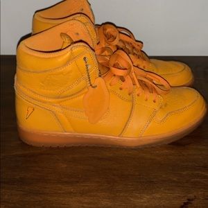 Jordan 1 Gatorade orange peels